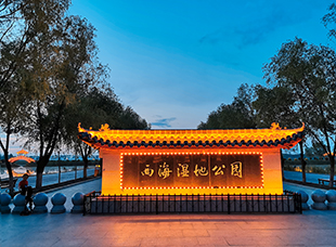 西海濕地公園夜景