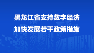 黑龍江省“十四五”數(shù)字經(jīng)濟發(fā)展規(guī)劃