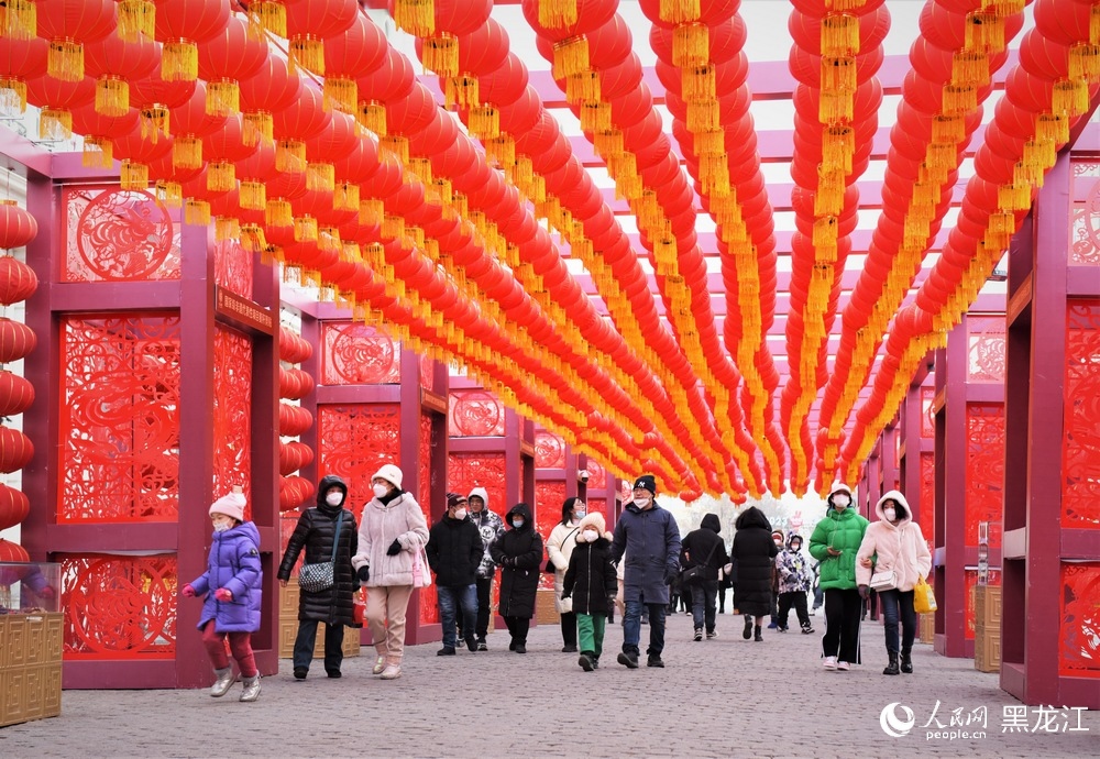 新春走基層｜哈爾濱 “拉滿”新年氛圍感