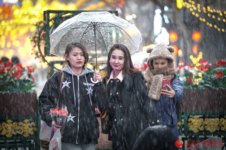 三月冰城，邂逅浪漫春雪